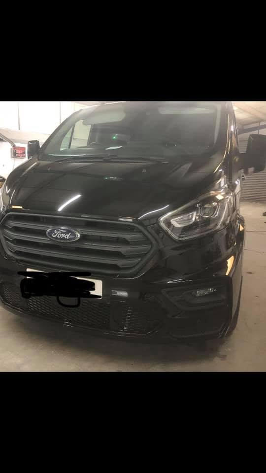 Ford Transit after repair