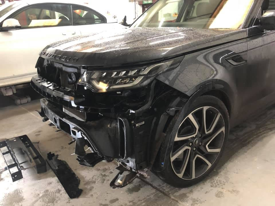 Range Rover before respray
