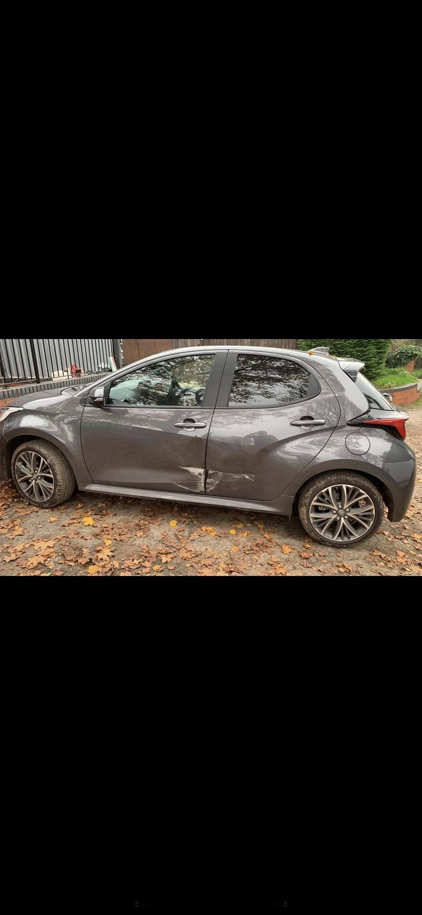 Toyota before repair